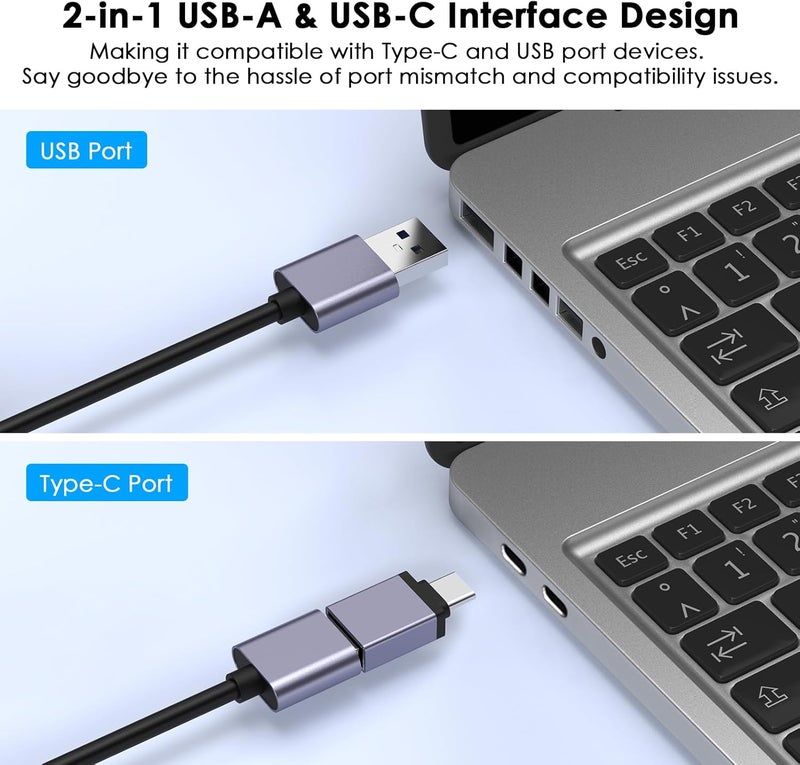 Dbilida Video Capture Card, Stream and Record in YUY2 1080P 60FPS USB 3.0 HDMI to USB A/USB C, HDMI Capture Card for Nintendo Switch, PS5, PS4/Pro, Xbox Series X/S, Xbox One X/S, in OBS and More - Image 4